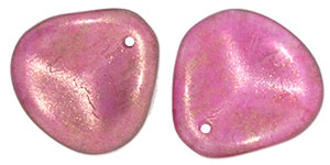 Rose Petals 14/13mm (loose) : Halo - Madder Rose