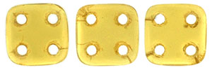 CzechMates QuadraTile 6 x 6mm (loose) : Med Topaz