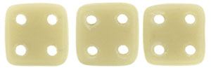 CzechMates QuadraTile 6 x 6mm (loose) : Antique Beige