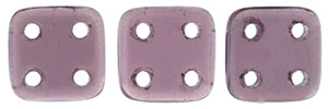 CzechMates QuadraTile 6 x 6mm (loose) : Amethyst