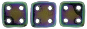 CzechMates QuadraTile 6 x 6mm (loose) : Iris - Purple