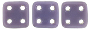 CzechMates QuadraTile 6 x 6mm (loose) : Opaque Purple