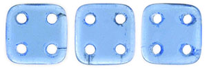 CzechMates QuadraTile 6 x 6mm (loose) : Sapphire