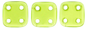 CzechMates QuadraTile 6 x 6mm (loose) : Olivine