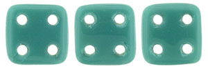 CzechMates QuadraTile 6 x 6mm (loose) : Persian Turquoise