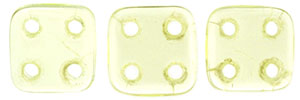 CzechMates QuadraTile 6 x 6mm (loose) : Jonquil