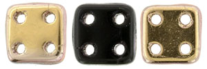 CzechMates QuadraTile 6 x 6mm (loose) : Apollo - Jet