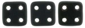 CzechMates QuadraTile 6 x 6mm (loose) : Matte - Jet