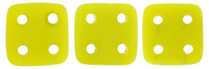 CzechMates QuadraTile 6 x 6mm (loose) : Matte - Chartreuse