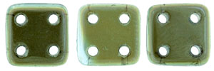 CzechMates QuadraTile 6 x 6mm (loose) : Twilight - Aquamarine