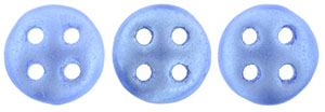 CzechMates QuadraLentil 6mm (loose) : Pearl Coat - Baby Blue