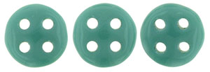 CzechMates QuadraLentil 6mm (loose) : Persian Turquoise