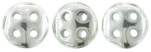 CzechMates QuadraLentil 6mm (loose) : Silver