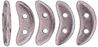 CzechMates Crescent 10 x 3mm (loose) : ColorTrends: Saturated Metallic Almost Mauve