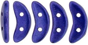 CzechMates Crescent 10 x 3mm (loose) : ColorTrends: Saturated Metallic Super Violet