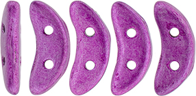 CzechMates Crescent 10 x 3mm (loose) : ColorTrends: Saturated Metallic Spring Crocus