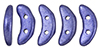 CzechMates Crescent 10 x 3mm (loose)  : ColorTrends: Saturated Metallic Ultra Violet