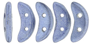 CzechMates Crescent 10 x 3mm (loose) : ColorTrends: Saturated Metallic Sapphire