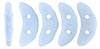 CzechMates Crescent 10 x 3mm (loose) : ColorTrends: Opaque Serenity