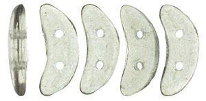 CzechMates Crescent 10 x 3mm (loose) : Color Trends: Lilac Gray