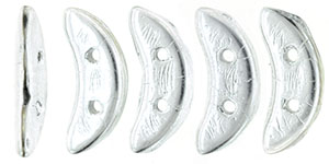 CzechMates Crescent 10 x 3mm (loose) : Silver