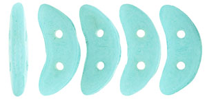 CzechMates Crescent 10 x 3mm (loose) : ColorTrends: Opaque Limpet Shell