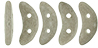 CzechMates Crescent 10 x 3mm (loose) : ColorTrends: Opaque Sharkskin