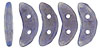 CzechMates Crescent 10 x 3mm (loose) : Pacifica - Milky Elderberry