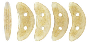 CzechMates Crescent 10 x 3mm (loose) : Pacifica - Milky Macadamia