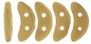 CzechMates Crescent 10 x 3mm (loose) : Pacifica - Macadamia