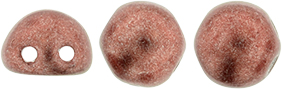 CzechMates Cabochon 7mm (loose) : ColorTrends: Saturated Metallic Grenadine