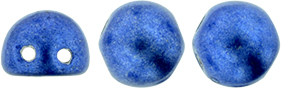 CzechMates Cabochon 7mm (loose) : ColorTrends: Saturated Metallic Navy Peony
