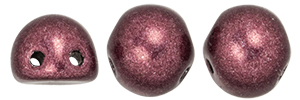 CzechMates Cabochon 7mm (loose) : ColorTrends: Saturated Metallic Red Pear