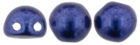CzechMates Cabochon 7mm (loose) : ColorTrends: Saturated Metallic Evening Blue