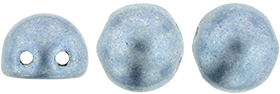 CzechMates Cabochon 7mm (loose) : ColorTrends: Saturated Metallic Airy Blue