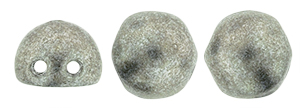 CzechMates Cabochon 7mm (loose) : ColorTrends: Saturated Metallic Sharkskin