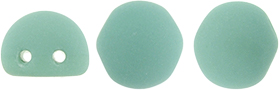 CzechMates Cabochon 7mm (loose) : Matte - Opaque Turquoise