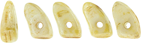 Prong 6 x 3mm (loose) : Opaque Luster - Picasso