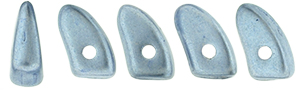 Prong 6 x 3mm (loose) : ColorTrends: Saturated Metallic Airy Blue