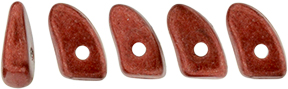 Prong 6 x 3mm (loose) : ColorTrends: Saturated Metallic Aurora Red
