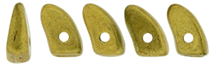 Prong 6 x 3mm (loose) : ColorTrends: Saturated Spicy Mustard