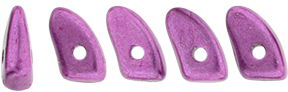 Prong 6 x 3mm (loose) : ColorTrends: Saturated Metallic Pink Yarrow