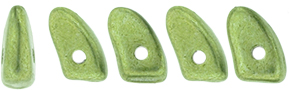 Prong 6 x 3mm (loose) : ColorTrends: Saturated Metallic Greenery