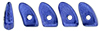 Prong 6 x 3mm (loose) : ColorTrends: Saturated Metallic Lapis Blue