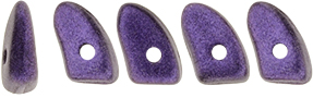 Prong 6 x 3mm (loose) : Metallic Suede - Purple