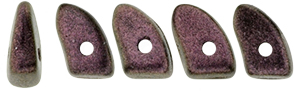Prong 6 x 3mm (loose) : Polychrome - Pink Olive