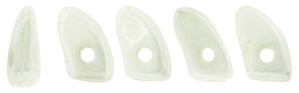 Prong 6 x 3mm (loose) : Luster - Opaque White