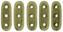 CzechMates Beam 10 x 3mm (loose) : Metallic Suede - Gold