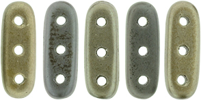 CzechMates Beam 10 x 3mm (loose) : Matte - Metallic Leather