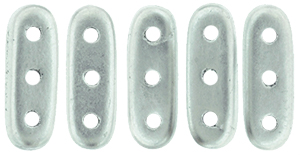 CzechMates Beam 10 x 3mm (loose) : Matte - Metallic Silver